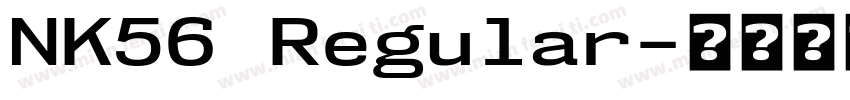 NK56 Regular字体转换